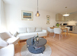 Wohnzimmer mit Schlafcouch